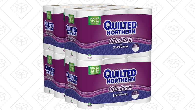Quilted Northern Ultra Plush Toilet Paper, 48 Rolls, $21 after $6 coupon